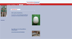 Desktop Screenshot of bauteilboerse-bremen.de
